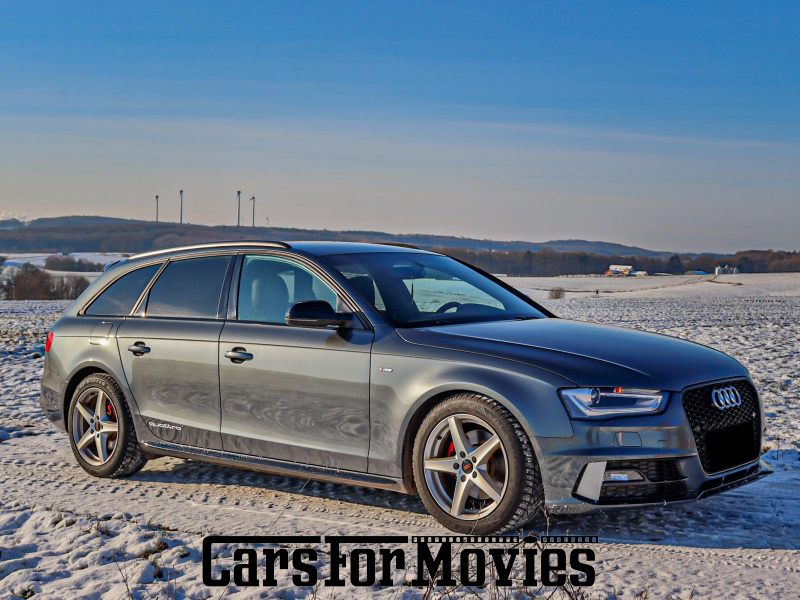 CarsForMovies | Audi A4 B8 Sport Edition Plus 2015 Deutschland Grau Schwarz Zivilfahrzeug Kombi Saarland 5627 Anhängerkupplung RS4 Quattro 